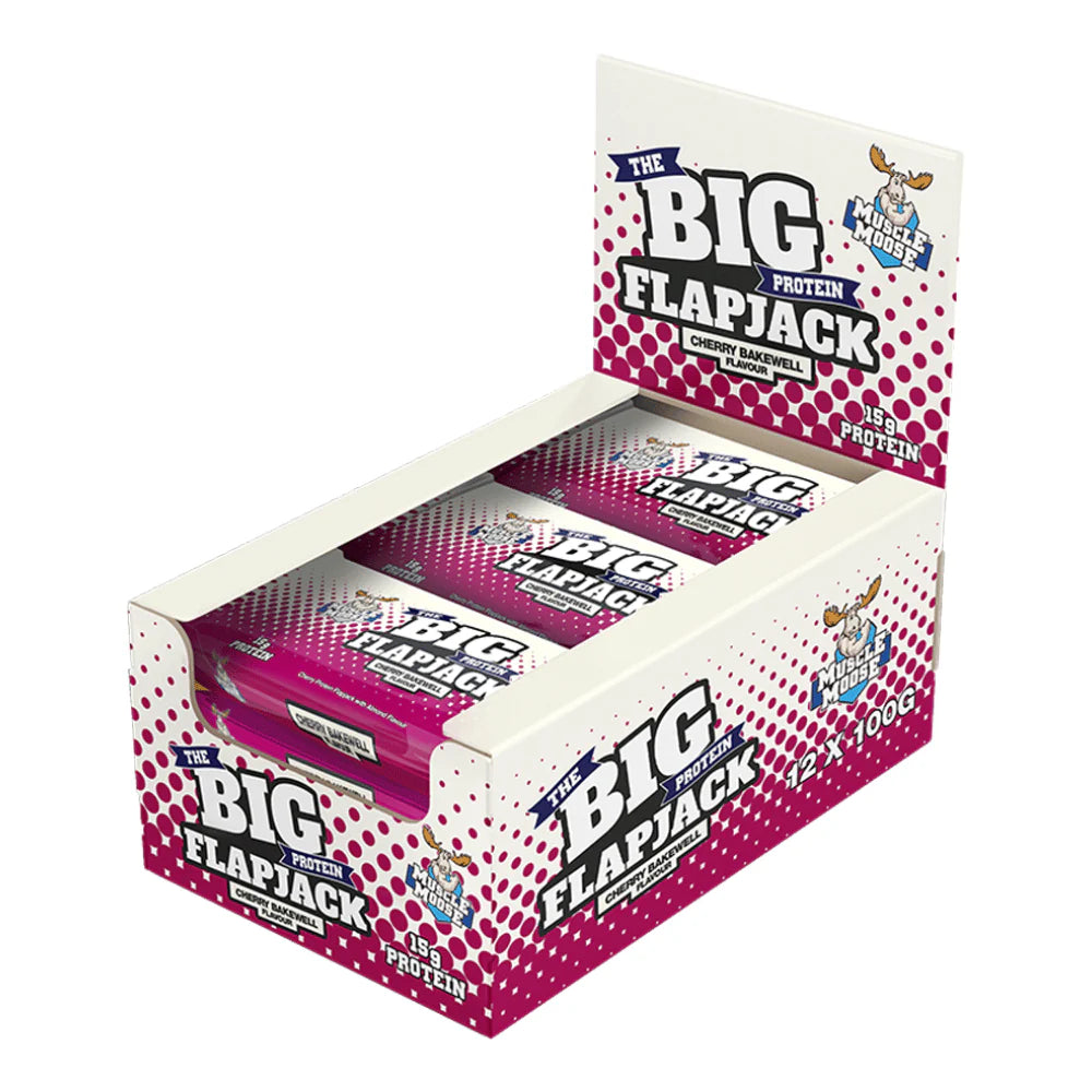 Muscle Moose Big Protein Flapjack 12 x 100g